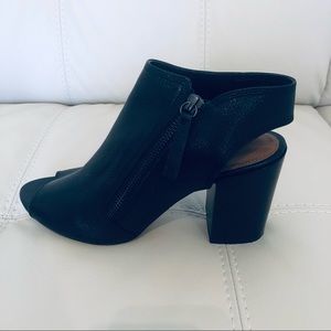 Aldo open toe booties